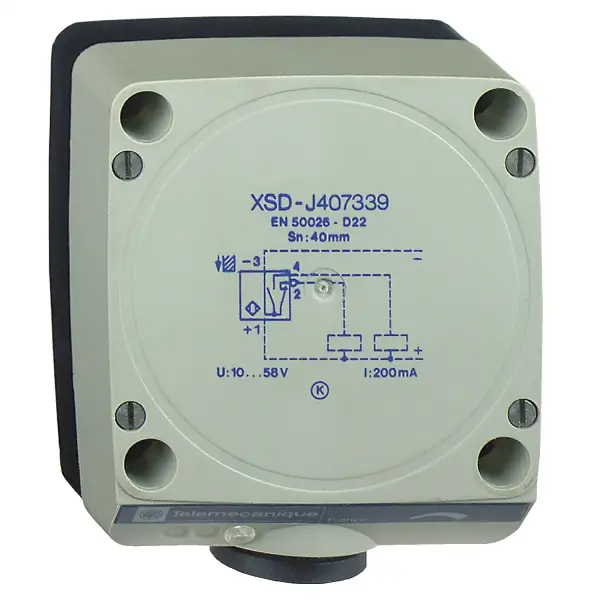 Telemecanique Sensors - XSDH607339 - endüktif sensör XSD 80x80x40 - plastik - Sn60mm - 12..48VDC - terminaller - 1