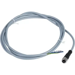 XZCPV1164L2 - ön kablolu konnektörler XZ, düz dişi, M12, 5 pin, kablo PVC 2 m - 1