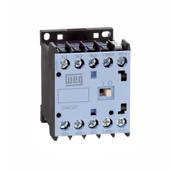 Weg - CWC07-10-30D24 - 3kW, 230V AC bobin, 7A, 1NA, Mini Kontaktörler - 1