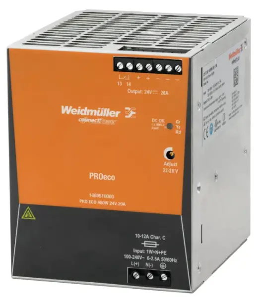 Weidmüller - PRO ECO 480W 24V 20A - 1