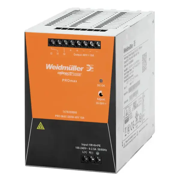 Weidmüller - PRO MAX 480W 48V 10A - 1