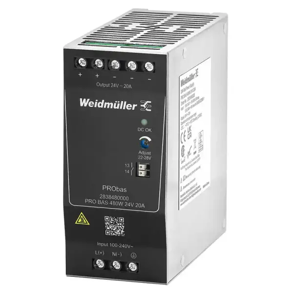 Weidmüller - PRO BAS 480W 24V 20A - 2